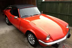  1981 TRIUMPH SPITFIRE 1500 RED 