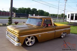 1964 C10 Short bed V8 Fleetside AC Air ride  Bagged SWB Fleet Big Window BBW