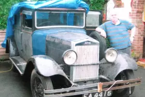 1931 Morris Oxford Six Saloon for easy restoration