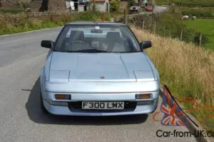 Toyota MR2 Mark 1b, Targa top, leather, long MOT. Good condition