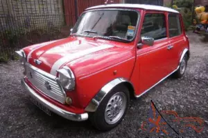 1997 ROVER MINI RED/WHITE1275 COOPER SPECK LEATHER SEATS PRIVATE REG INCLUDED