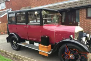 1925 MORRIS OXFORD RED/BLACK