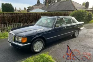1991 Mercedes 560 SEL V8 Leather MOT Oct 2022. The Flagship of the Fleet.