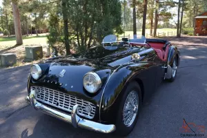 1962 Triumph TR3B Black Beauty