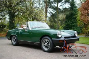 MG Midget 1500 with overdrive