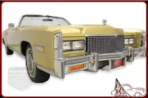 76 Eldorado Convertible 500 ci 8.2 Liter V8 3 Speed Automatic Gold