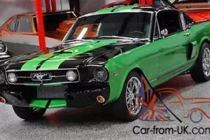 1965 FORD MUSTANG FASTBACK 4-SPEED PRO-TOURING SUPERCHARGED ELEANOR BOSS SHELBY