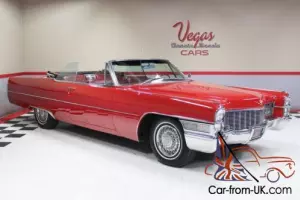 1965 Cadillac DeVille Convertible Photo