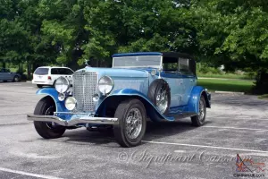 1933 Auburn 12-161A Custom Phaeton - Perfectly Restored!