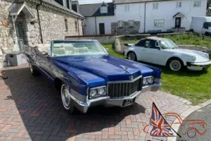 AMERICAN CLASSIC CAR CADILLAC COUPE DE VILLE CONVERTIBLE AUTO Wedding Car PX Photo