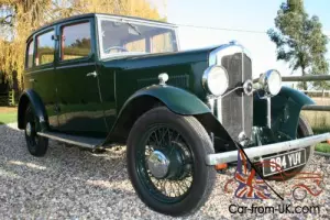 1930 Rover 10/25 Steel Bodied Six Light Saloon