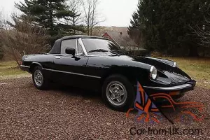 1987 Alfa Romeo Spider Graduate 2.0 5Spd convertible 44,000 original miles