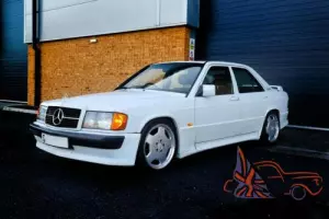 Beautifully preserved 1989 Mercedes 190E W201 with genuine Cosworth body kit