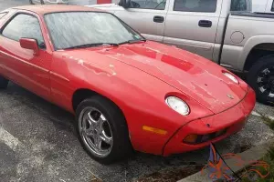 1985 PORSCHE 928 S EURO CAR IMPORTED TO THE USA FROM GERMANY PARTS CAR PROJECT