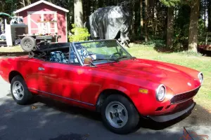 1981 Fiat 124 Spider Convertible 2-Door 2.0L
