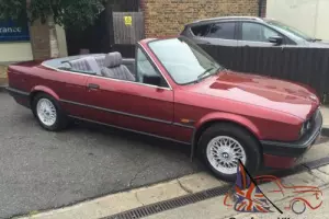 BMW 318 1.8 i E30 CONVERTIBLE POWER HOOD IMMACULATE 92 K REG