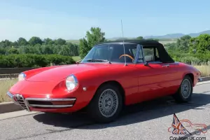 Duetto, 1750, 1969, Red, Spider, Alfa, Dovetail