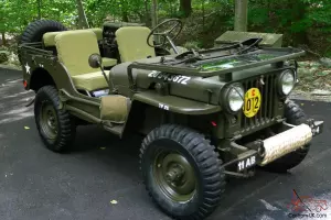 1952 WILLYS M38 JEEP - KOREAN WAR ARMY MILITARY VEHICLE  FULLY RESTORED