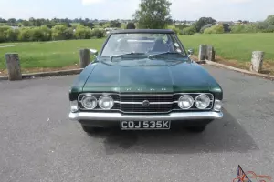 mk3 FORD CORTINA 1600 GT crayford convertible