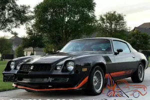 1979 Chevrolet Camaro Z28 MATCHING NUMBERS V8 COLD AC BUILD SHEET