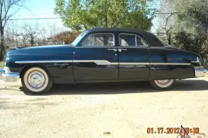 1951 LINCOLN - 4 DOOR - VERY RARE LUCAS MODEL w/ VYNAL TOP