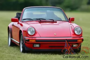 1988 Porsche Carrera Cabriolet Sport