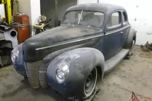 1940 ford deluxe coupe project