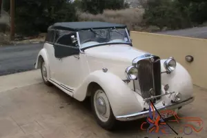 MG Y body soft top 1949 (in family since new)