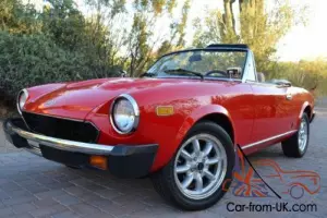 1979 Fiat 2000 Spider  2000 Spider Pinin Farina