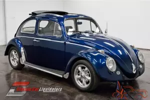1963 Volkswagen Beetle Rag Top 4cyl VW Air Cooled 4 Speed Manual CHECK THIS OUT