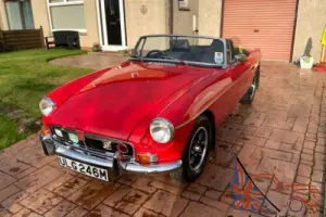 MGB, a heritage shelled, concours, prize winning car with receipts of work done