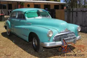 1948 Buick Super series Sedan, 37 years in dry storage, all original.