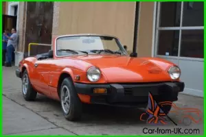 1980 Triumph Spitfire 1600