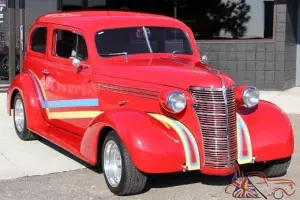 38 Chevy Sedan Street Rod Custom Ps Pb Show Car