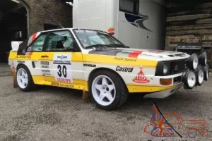 Audi sport quattro S1 rally car