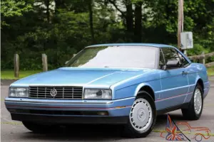1989 Cadillac Allante Convertible 23K mi HARD SOFT TOP Serviced Clifornia CARFAX