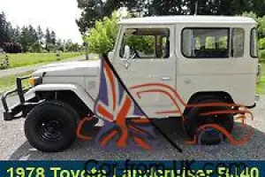 1978 Diesel Toyota Landcruiser BJ40 Australian RHD suit FJ40 BJ42 buyer
