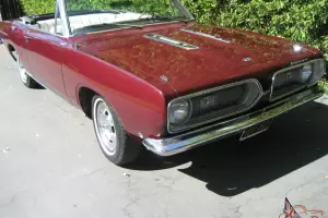 1968 Plymouth Barracuda 318 2 door C O N V E R T I B L E