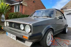 Volkswagen Mk1 golf GTI cabriolet 1984 12 months mot, no advisory’s
