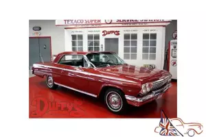 1962 Chevrolet Impala SS Hardtop Honduras Maroon 283 V8