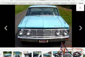 1963 Mercury Comet 2 dr hardtop