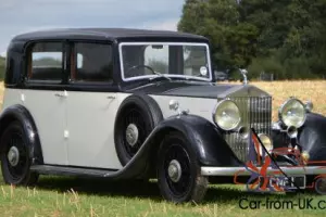 1936 Rolls Royce 25/30 Barker formal saloon.