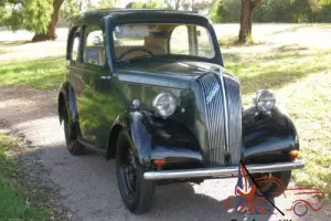 Standard Flying Eight 4/8A Sedan complete with Tilt Car Trailer,Parts &amp; Manuals.