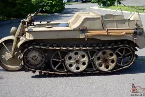 1944 Kettenkrad  German WW2 Halftrack motorcycle