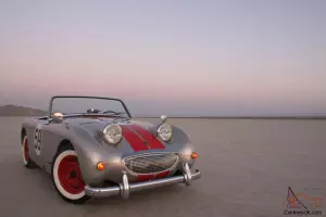 1959 AUSTIN HEALEY BUGEYE SPRITE "THE AIRPORT RACER" SUPERCHARGED W/ TRAILER