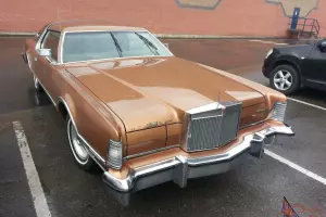  1976 American Lincoln Continental MK4 Mark IV BRONZE Not Dodge, Ford or Cadillac 