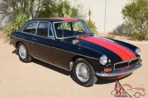 1968 MGB GT, CA-AZ Car, Partial Resto, Rust Free, Wire Wheels, Fun!!