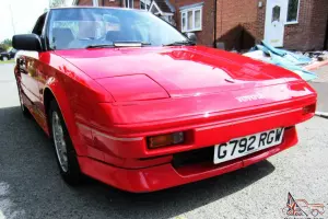 Toyota MR2 MK1 Coupe Possibly the best in UK 47000 mls 1990 Beautiful,
