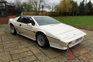 1985 C Reg Lotus Esprit 2.2 Turbo Pearl White