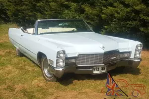 1968 2 door Cadillac Deville Convertible - Rare